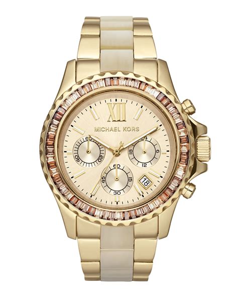 michael kors montre ouvert|Michael Kors watch collection.